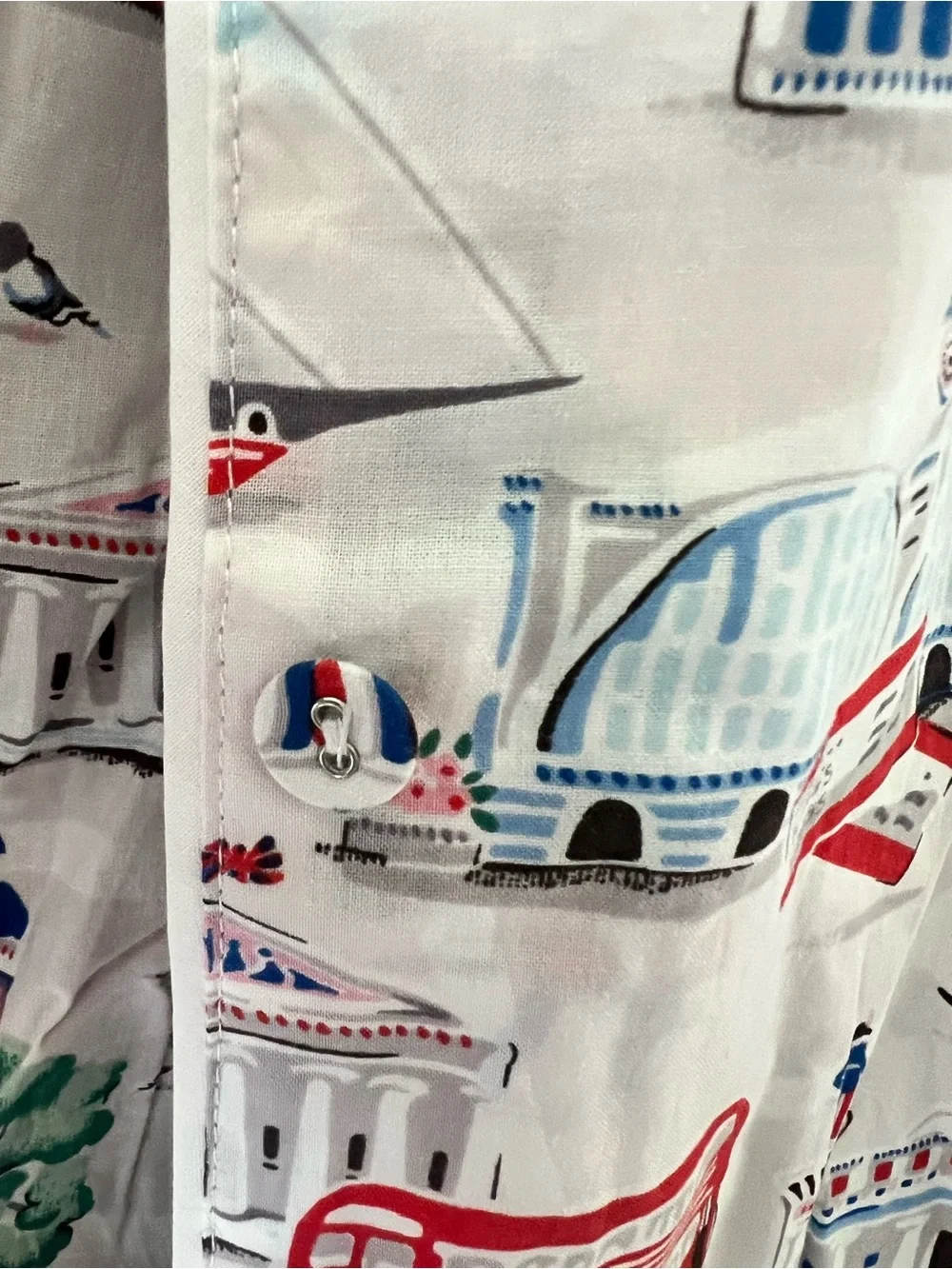 Cath Kidston Lovely London Pajama Set NWT XS 100% Cotton Sleepwear Cottagecore - Picture 10 of 11